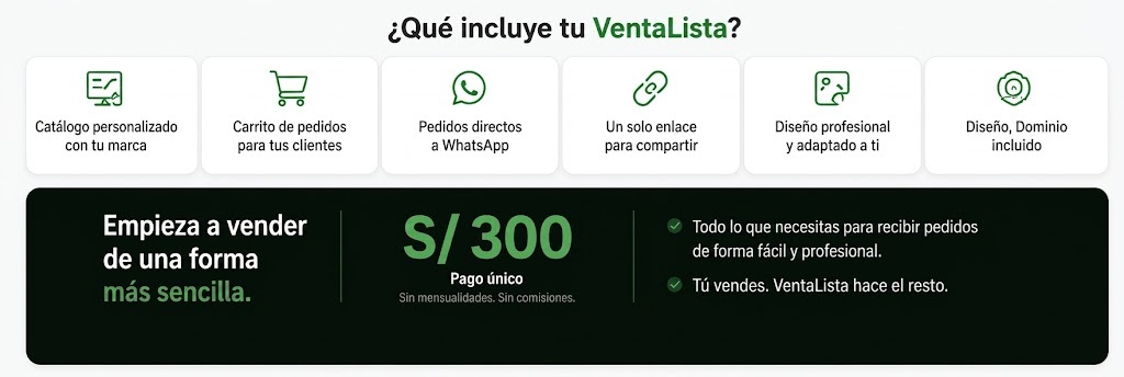 VentaLista - Oferta y Pedido